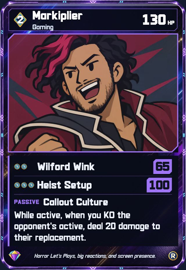 Markiplier — level 2 game card