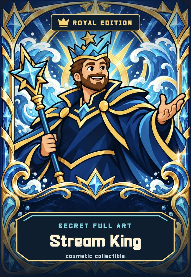 Stream King — level 3 Royal Edition collectible
