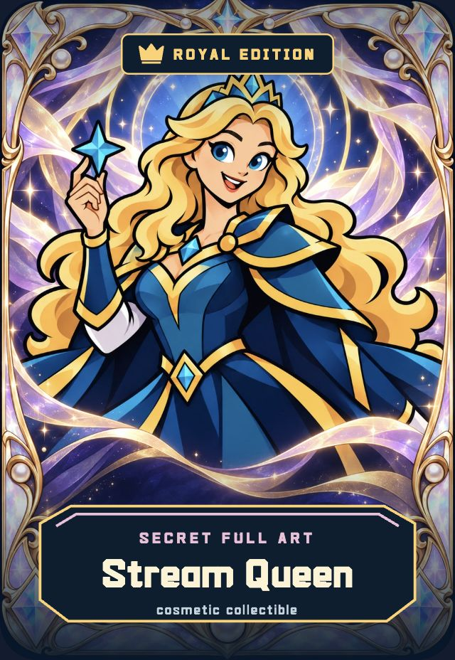 Stream Queen — level 3 Royal Edition collectible
